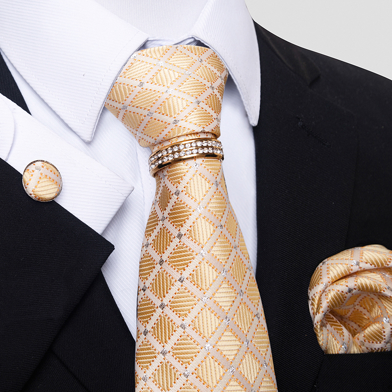 Men'S Accessories Gift Set Branded - Tie For Men Fashion Brand Festive