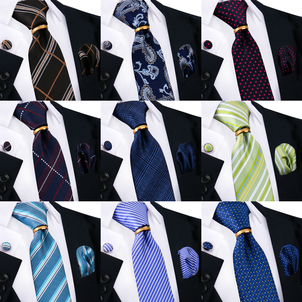 Elegant Luxury Brand Gift For  - Men'S Accessories Gift Set Branded avaliação e preço