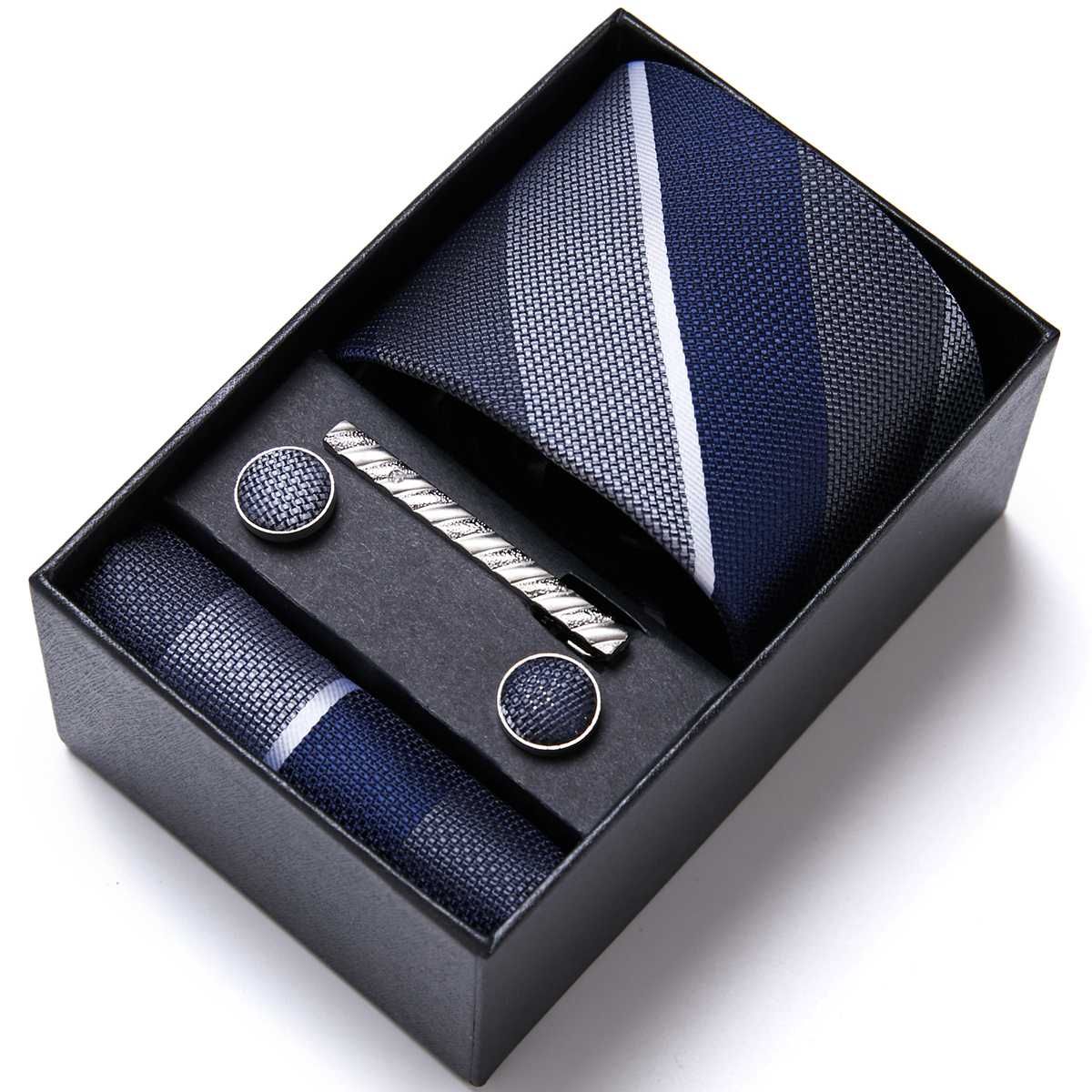 Hot Sale Brand Tie Handkerchie - Men'S Accessories Gift Set Branded avaliação e preço