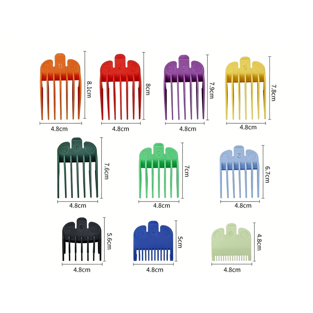 10Pcs Plastic Men Hair Clipper - Men Accessories Guide avaliação e preço