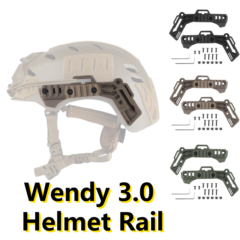 2Pcs Wendy 3.0 Camping Helmet  - Men Accessories Guide avaliação e preço