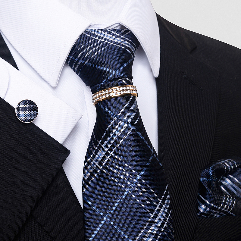 Tie For Men Fashion Brand  Fes - Men'S Accessories Gift Set Branded avaliação e preço